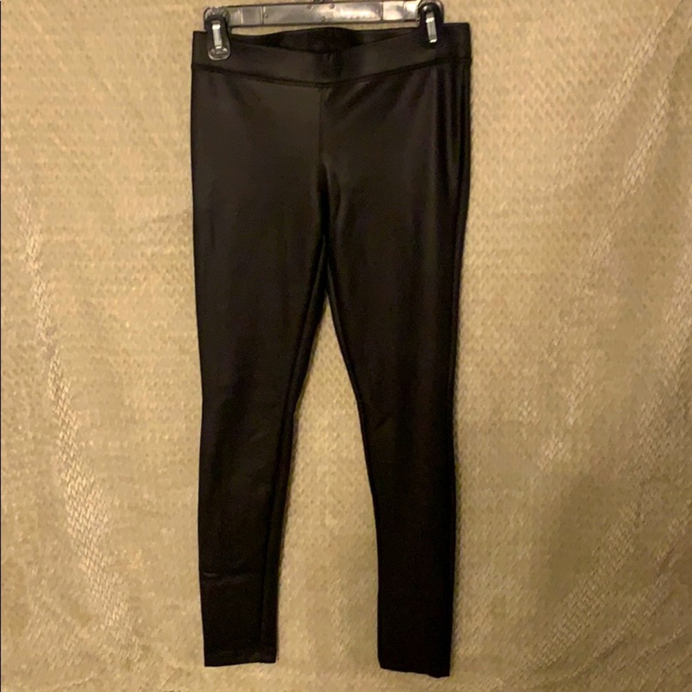 Leather leggings